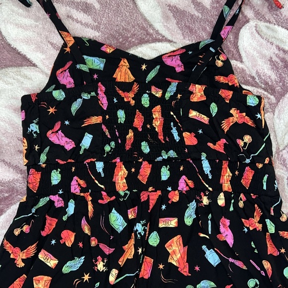 Torrid Harry Potter Stretch Challis Romper Size 00 - Picture 7 of 13
